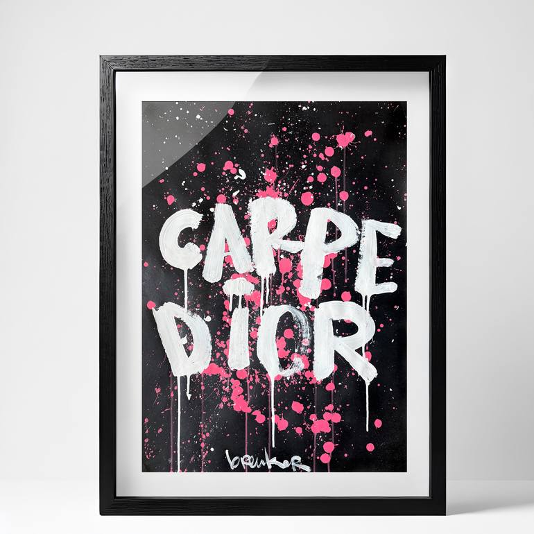Original Pop Art Fashion Painting by Hans Breuker