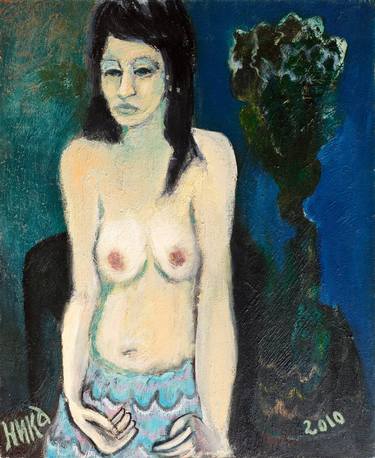 Print of Nude Paintings by Nikolai Dimchevski