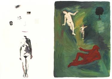 Print of Conceptual People Paintings by Mariusz Stanowski