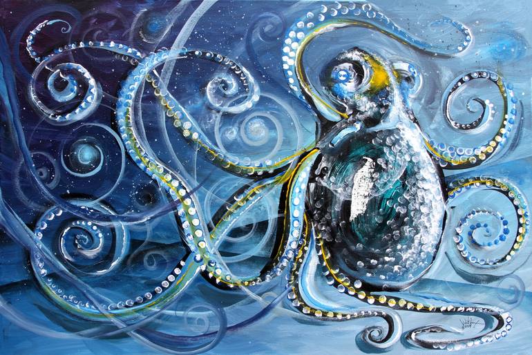 octopus-of-nine-brains-painting-by-j-vincent-scarpace-saatchi-art