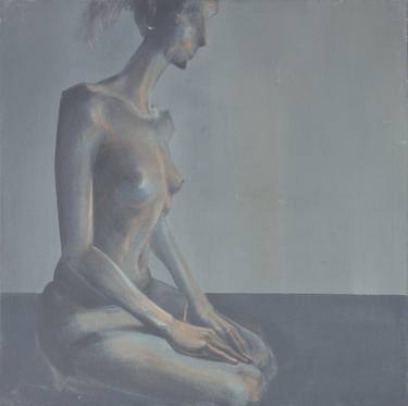 Print of Conceptual Nude Paintings by Mykola Hrytseliak