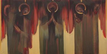 Print of Conceptual Religion Paintings by Mykola Hrytseliak