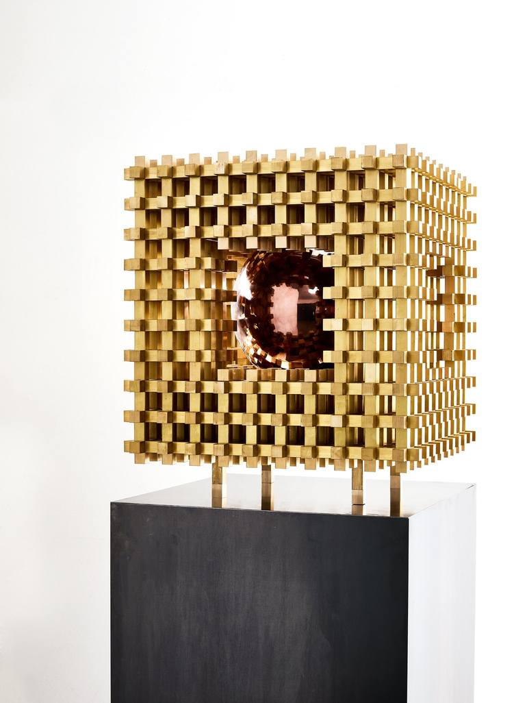 Original Geometric Sculpture by Thomas Raepke