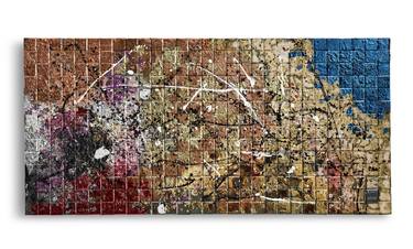 Original Cubism Abstract Mixed Media by Thomas Raepke