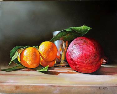 Original Realism Still Life Painting by Art Tatin