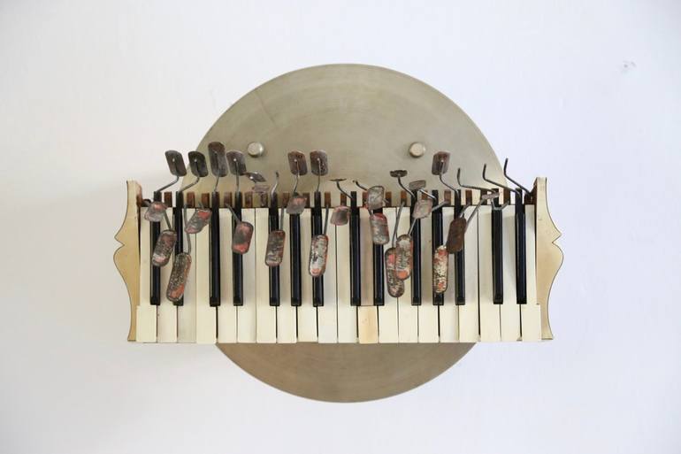 Original Conceptual Music Sculpture by Elaine Breinlinger