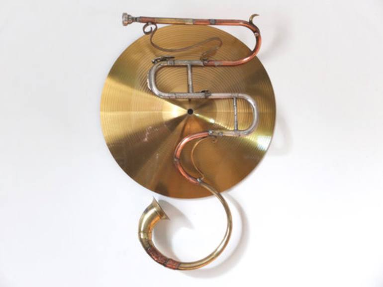 Original Conceptual Music Sculpture by Elaine Breinlinger