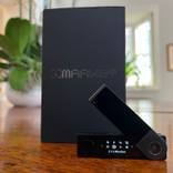 [ L ] Market Ledger Nano X, Black On Black by Lars Carlson