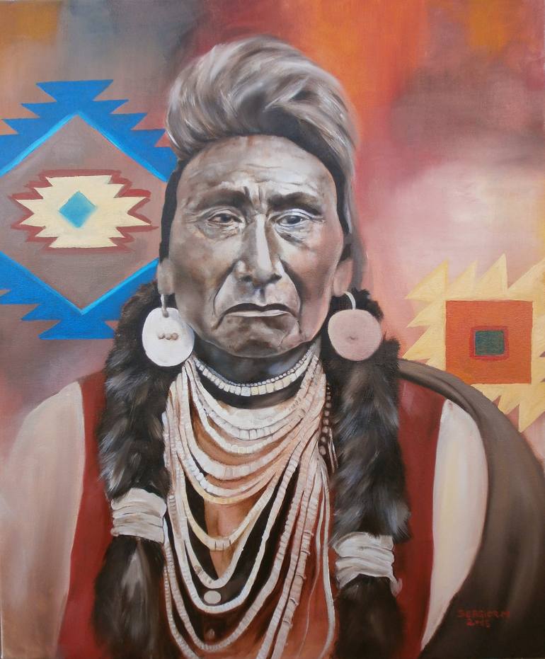 Original Culture Painting by twomoons cheyenne