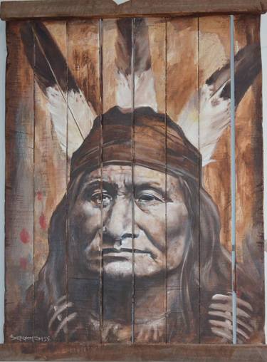 Original Culture Painting by twomoons cheyenne