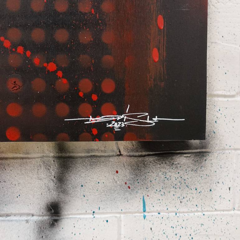 Original Street Art Nature Painting by Edis One