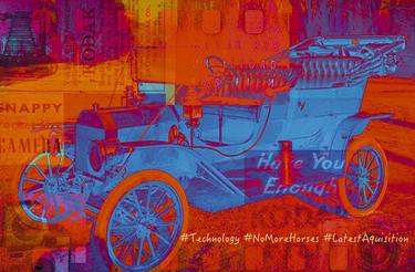 Original Car Mixed Media by Sheetal Agarwal