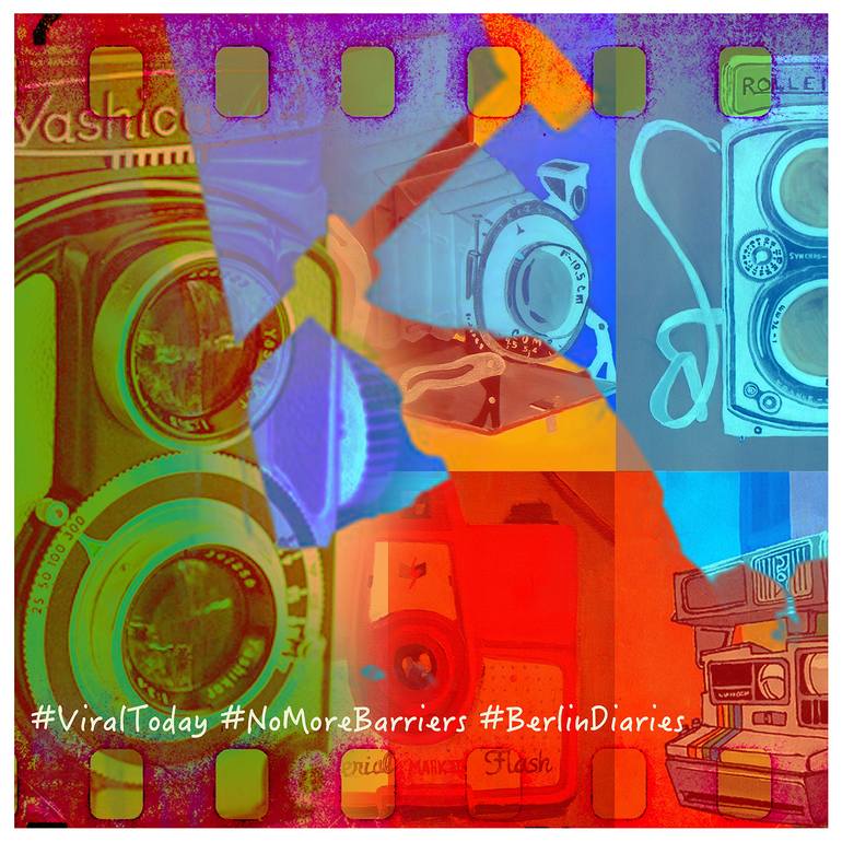Original Pop Art Pop Culture/Celebrity Mixed Media by Sheetal Agarwal
