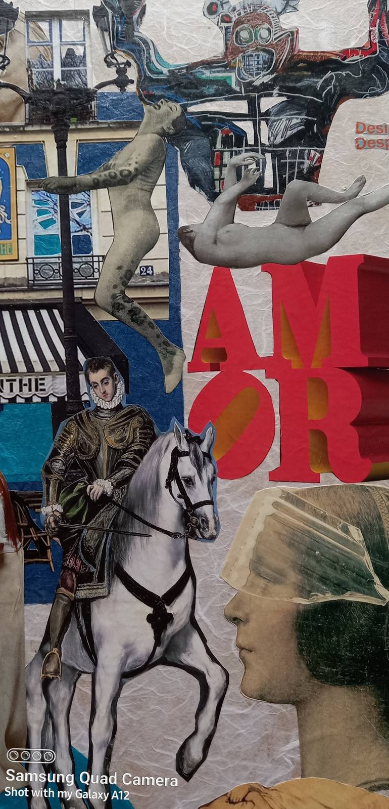 Original Expressionism Fantasy Mixed Media by Pelagia Angelopoulou