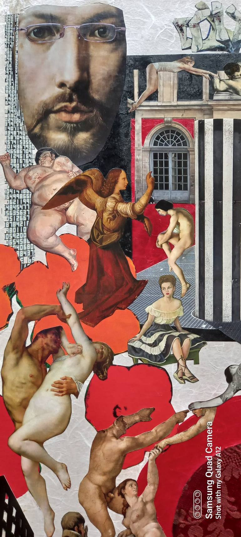 Original Fine Art Political Mixed Media by Pelagia Angelopoulou