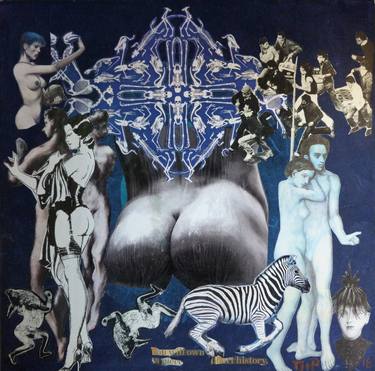 Print of Fine Art Erotic Mixed Media by pelagia Angelopoulou