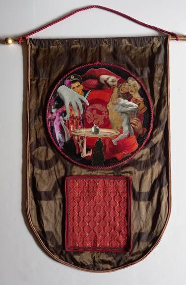 Original Figurative Fantasy Mixed Media by Pelagia Angelopoulou