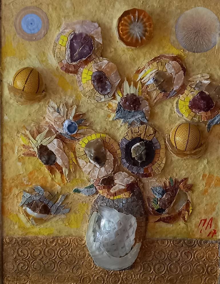 Original Still Life Mixed Media by pelagia Angelopoulou