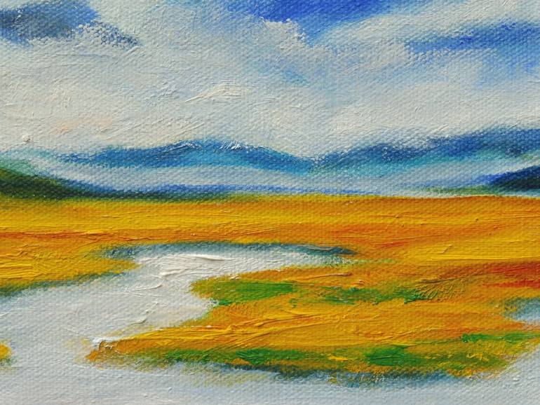Original Impressionism Landscape Painting by Stan Sweeney