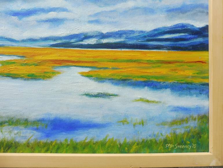 Original Impressionism Landscape Painting by Stan Sweeney