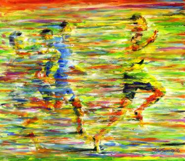 Print of Sports Paintings by Stan Sweeney