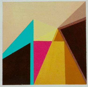 Original Abstract Architecture Paintings by Steven Papadopoulos