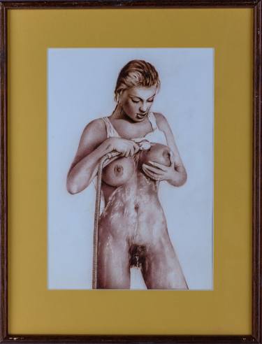 Print of Photorealism Nude Drawings by Bohdan Rodyuk Chekan von Miller
