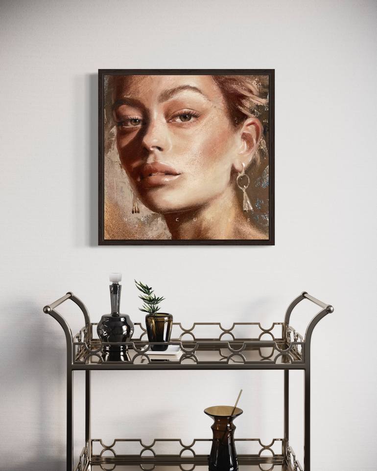 Original Contemporary People Painting by Art By Hercules