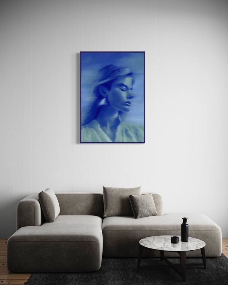 Original Contemporary Portrait Painting by Art by Hercules