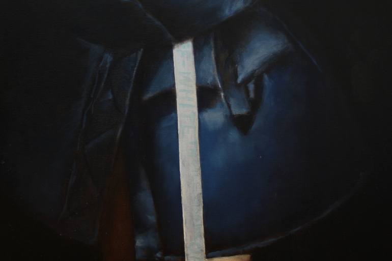 Original Figurative People Painting by Art By Hercules