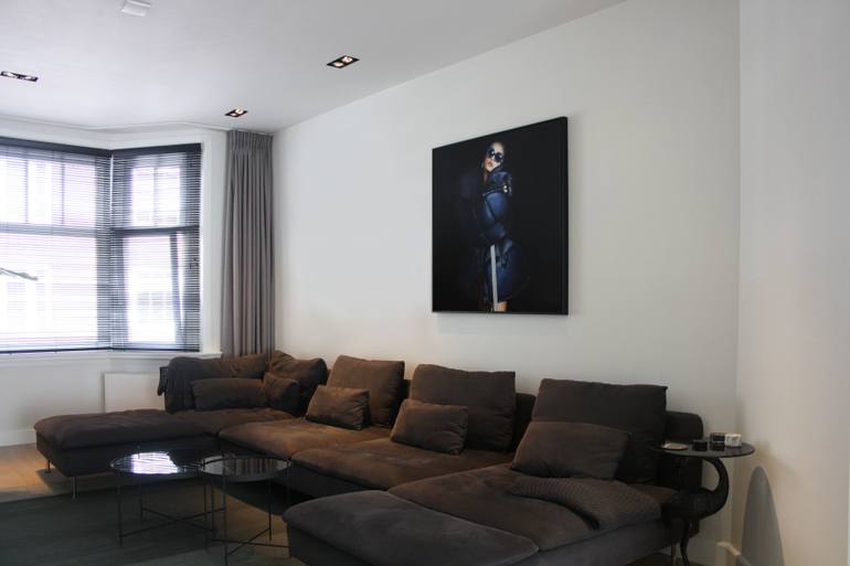 Original Figurative People Painting by Art By Hercules