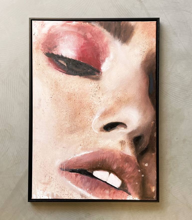 Original Figurative Portrait Painting by Art by Hercules