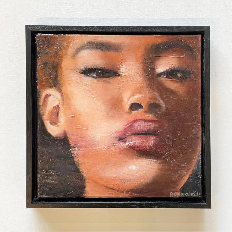 Original Expressionism People Painting by Art By Hercules