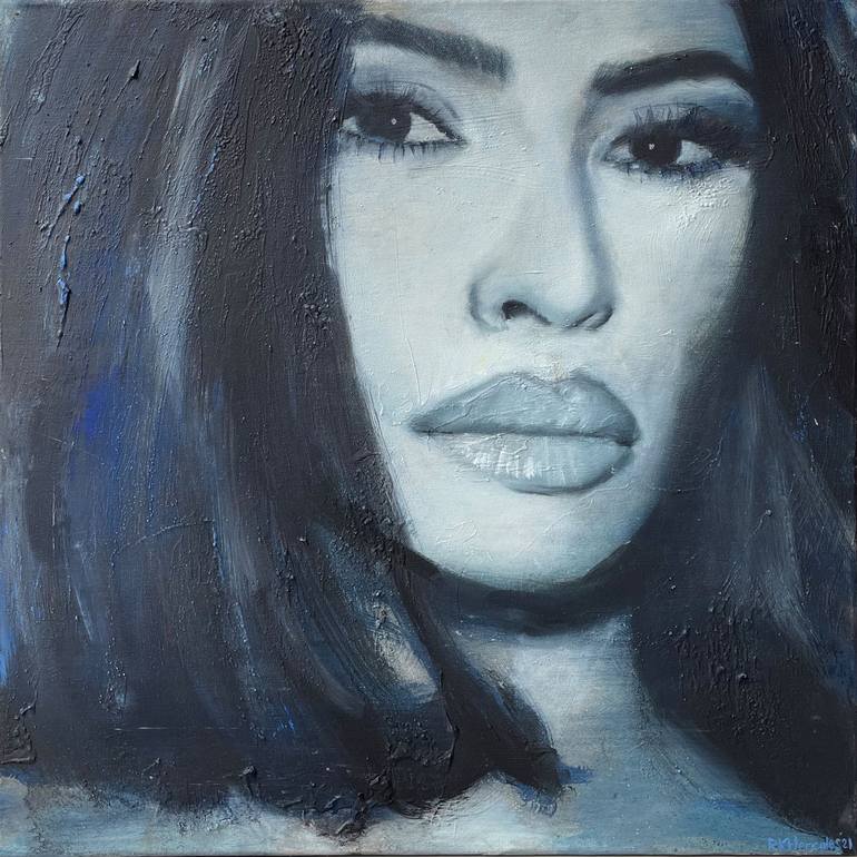 Original Portrait Painting by Art by Hercules