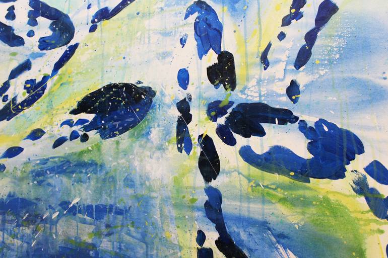 Original Abstract Painting by Karin Lowney-Seed