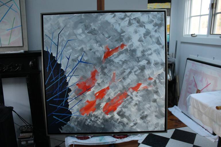 Original Abstract Painting by Karin Lowney-Seed