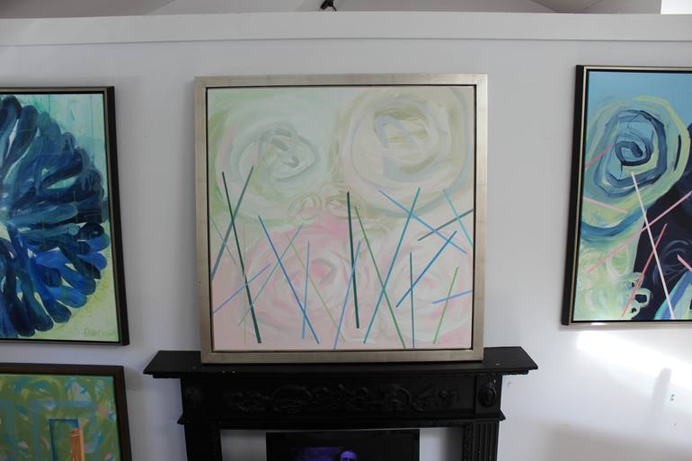 Original Abstract Painting by Karin Lowney-Seed