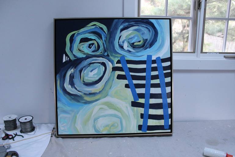 Original Abstract Painting by Karin Lowney-Seed