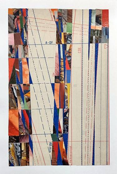 Print of Abstract Collage by Reggina Bouka