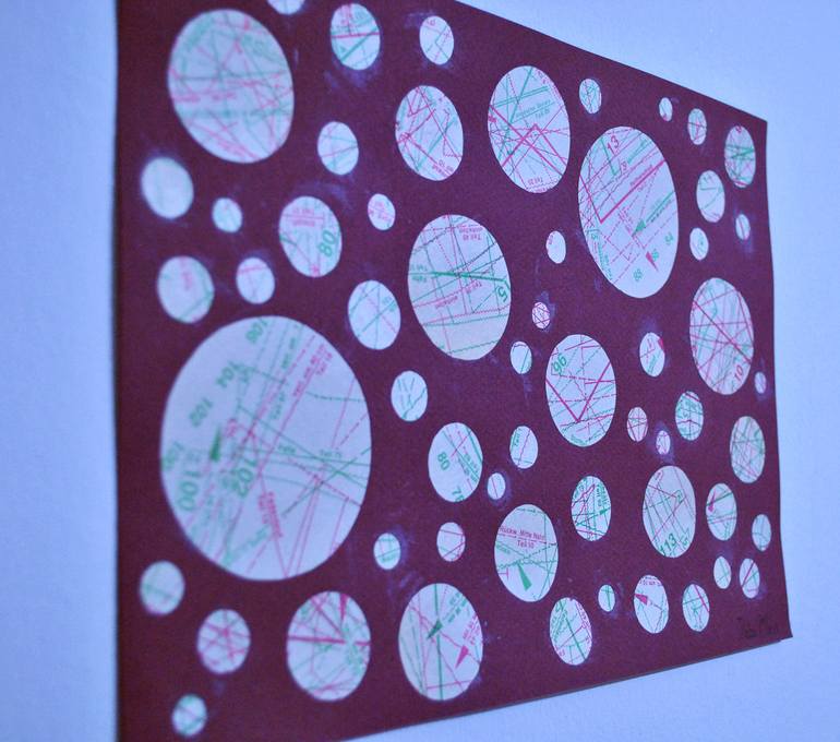 Original Abstract Collage by Reggina Bouka