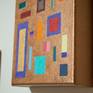 This painting is inspired by one of my favourites painters Gustav Klimt.I love this technique and specifically the mix of colors that he was using. I want the viewers to feel the warm of the bronze colour. I want the viewers to think that simplicity is sometimes the best way of expression.