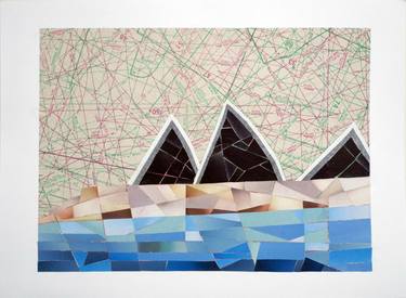 Print of Modern Abstract Collage by Reggina Bouka