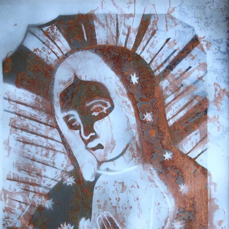 Original Contemporary Religion Painting by Maja Gajewska