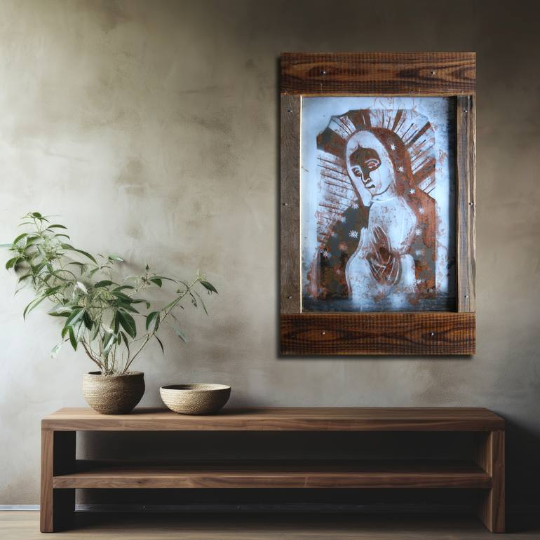 Original Contemporary Religion Painting by Maja Gajewska