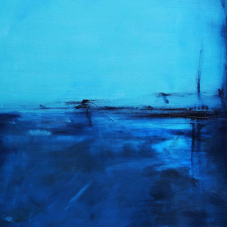 Original Color Field Painting Abstract Painting by Maja Gajewska