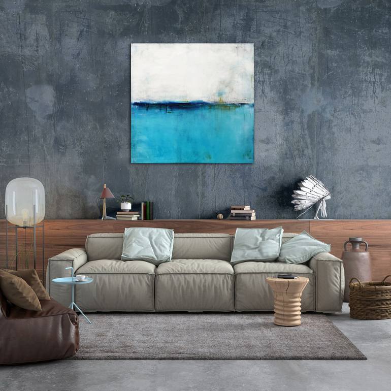 Original Color Field Painting Abstract Painting by Maja Gajewska