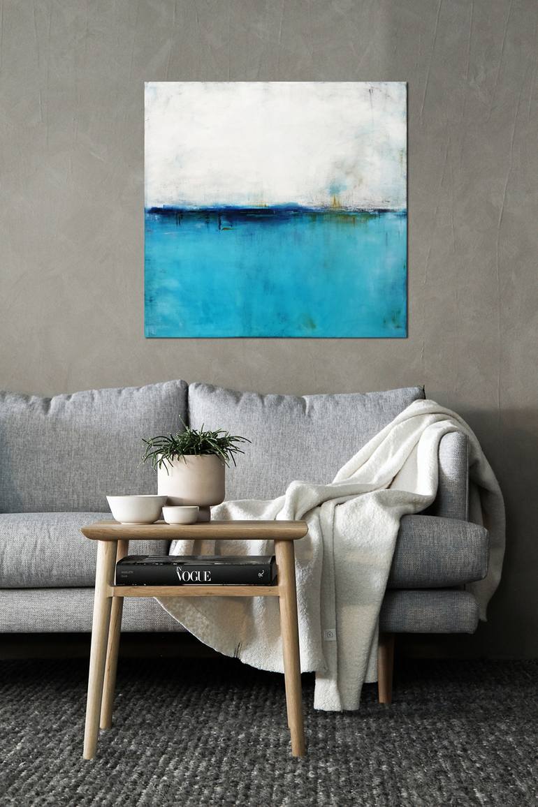 Original Color Field Painting Abstract Painting by Maja Gajewska