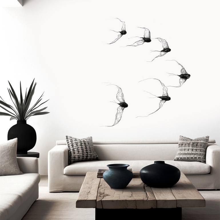 Original Abstract Animal Sculpture by Maja Gajewska