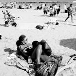 Beachgoers#19 by John Christenson