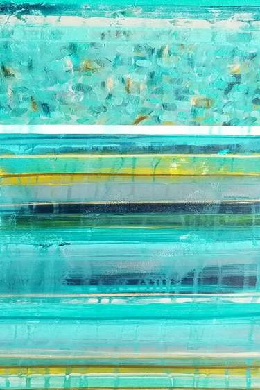 Original Abstract Beach Paintings by Christy Tremblay